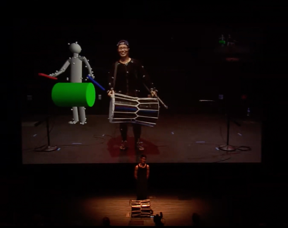 Tele-Taiko Teaching @ CineGrid